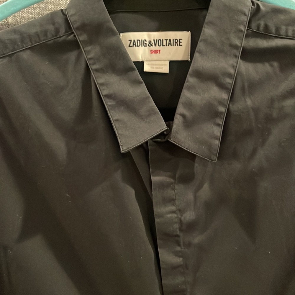 Zadig And Voltaire Button Down Size L - image 4